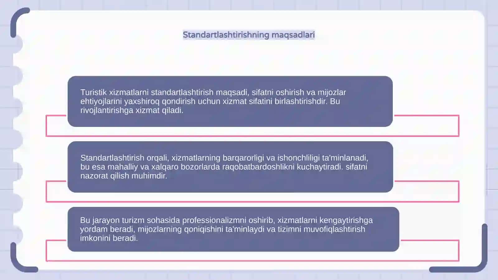 Turistik xizmatlarni standartlashtirish 4