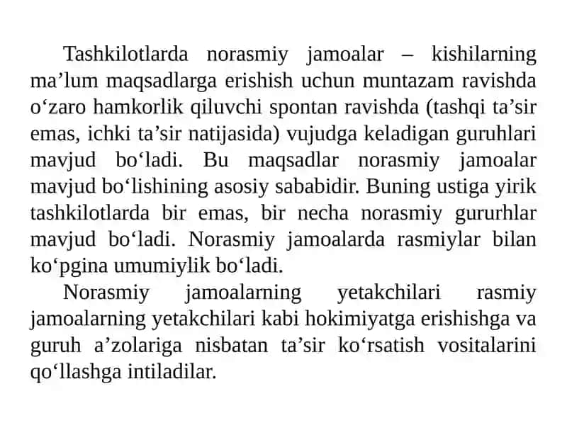 Mehnat jamoasi va uni boshqarish 4