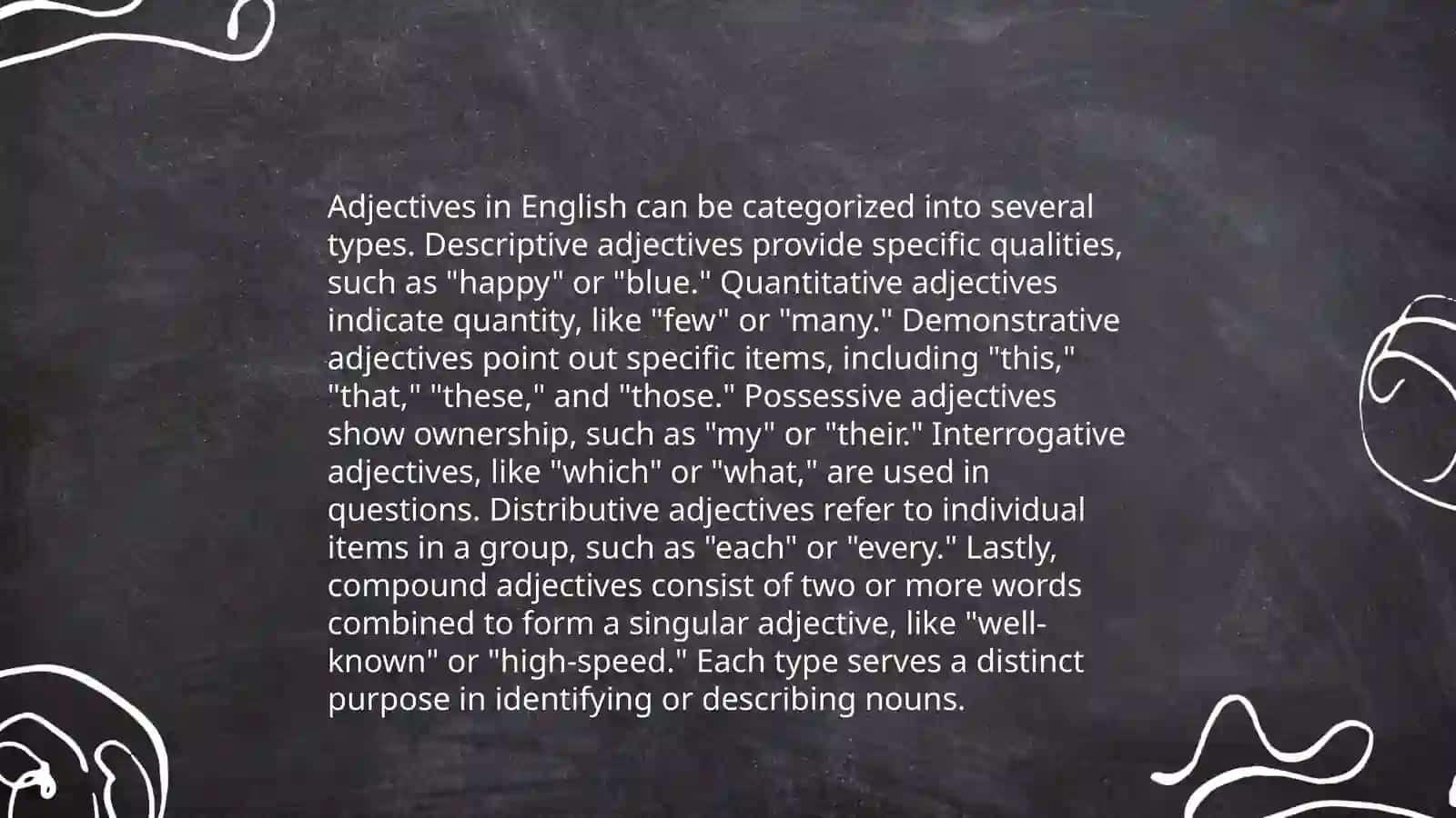Adjactives 4