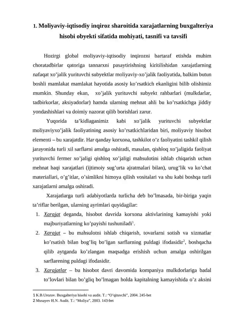 Moliyaviy faoliyat hisobi va hisobotda aks ettirish 4