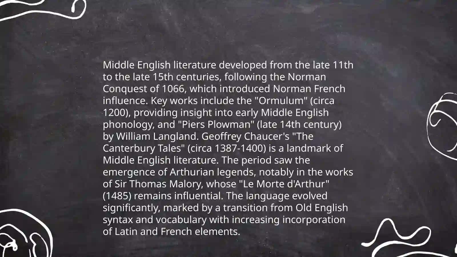 Middle English Period. Middle English Historical Background. The features of ME Problems for discussion 4