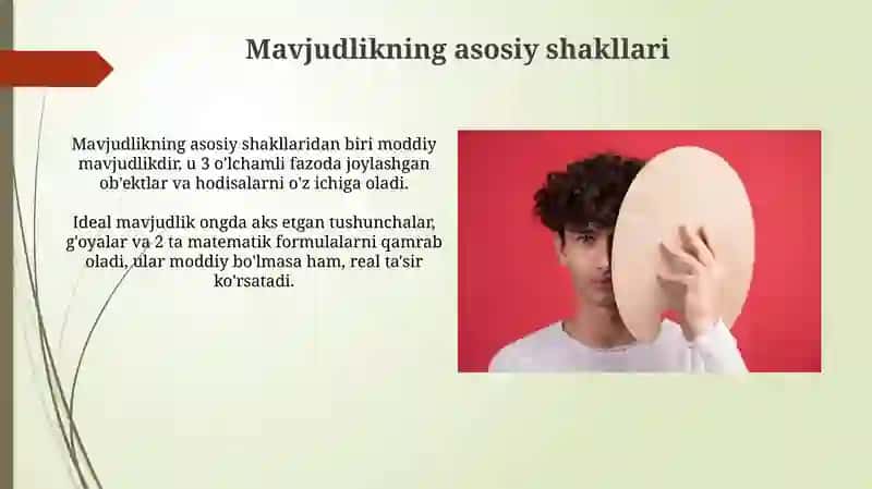 Mavjudlikning mohiyati 4
