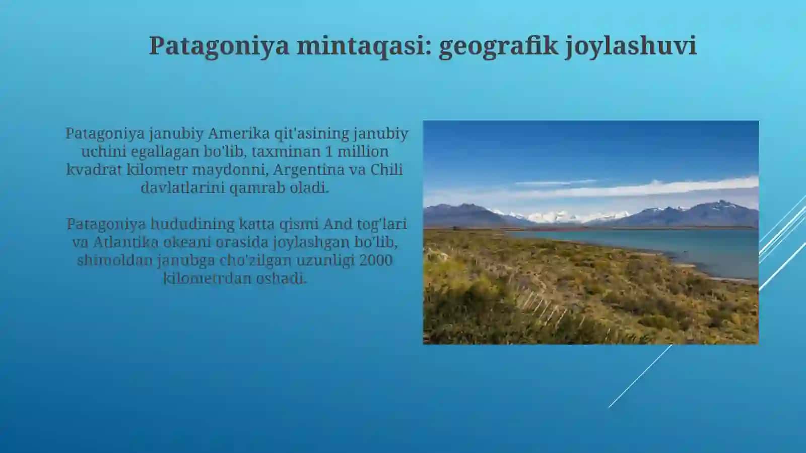 Patagoniya oʻlkasi 4