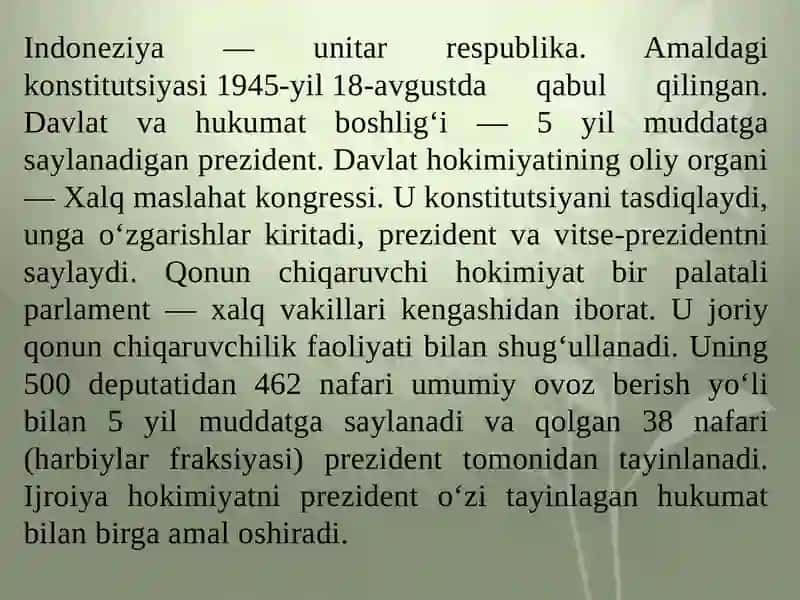 INDONEZIYA TA’LIM TIZIMI 4