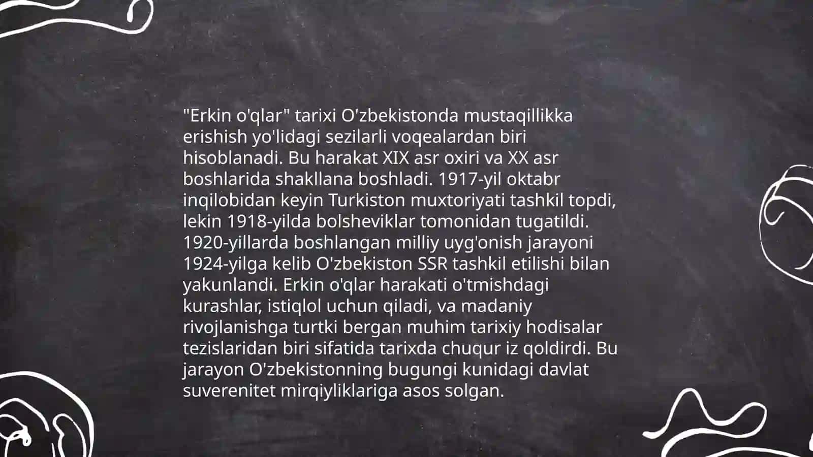 Erkin o'qlar 4