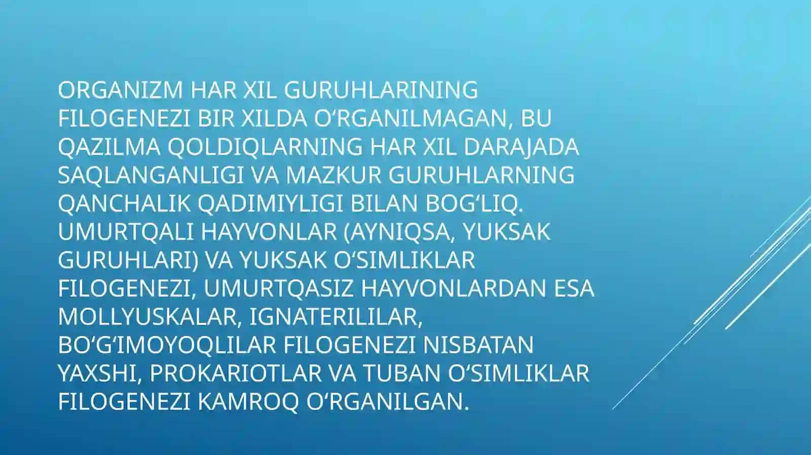 Filogenez tushunchasi 4