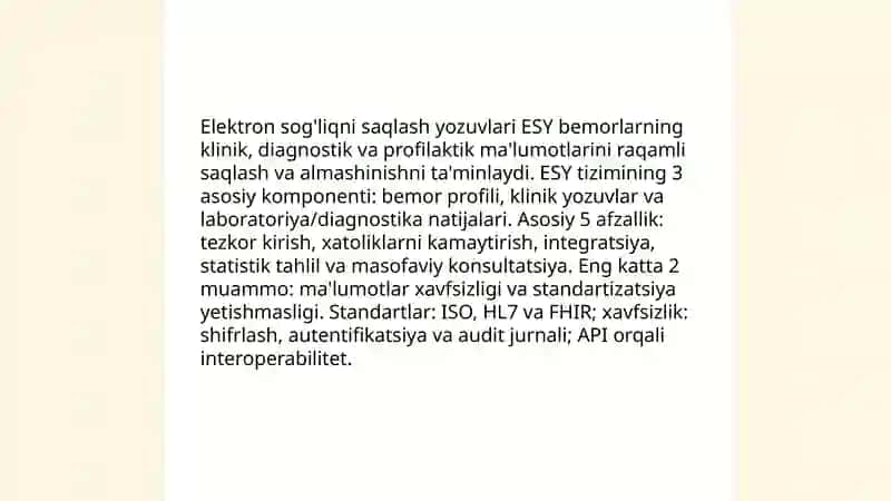 Tibbiyotda raqamli texnologiyalar 4