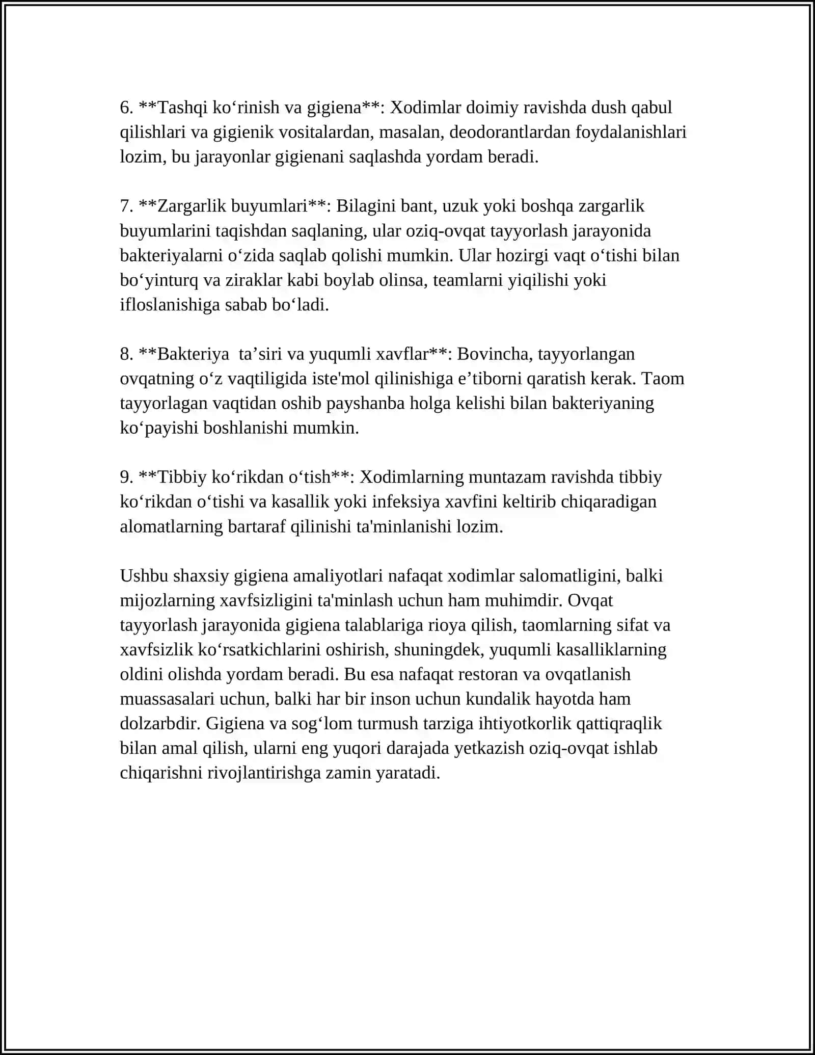 OVQATLANISH GIGIENASI 4