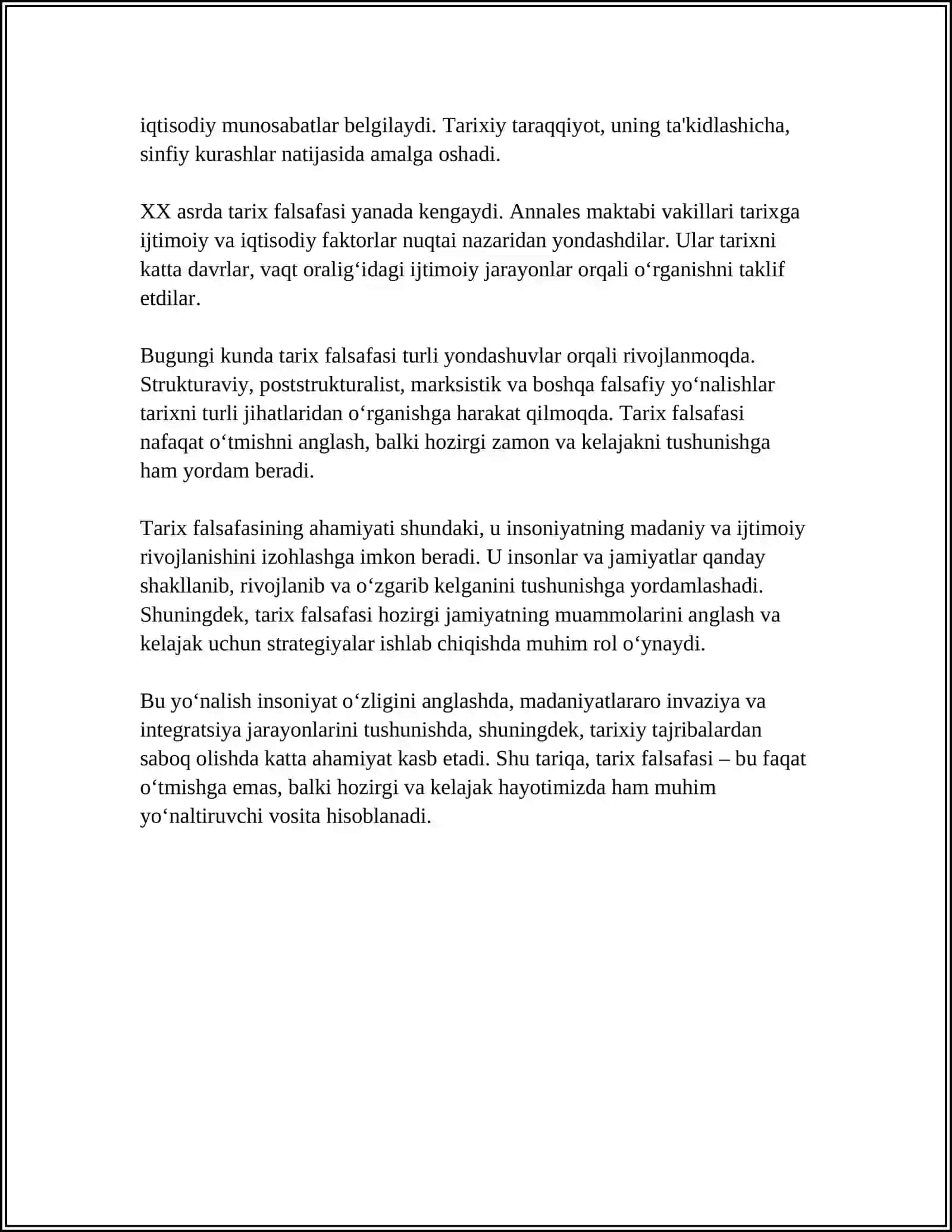 TARIX FALSAFASI 4
