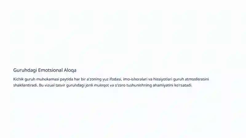 Kichik Guruhlar Psixologiyasi 4