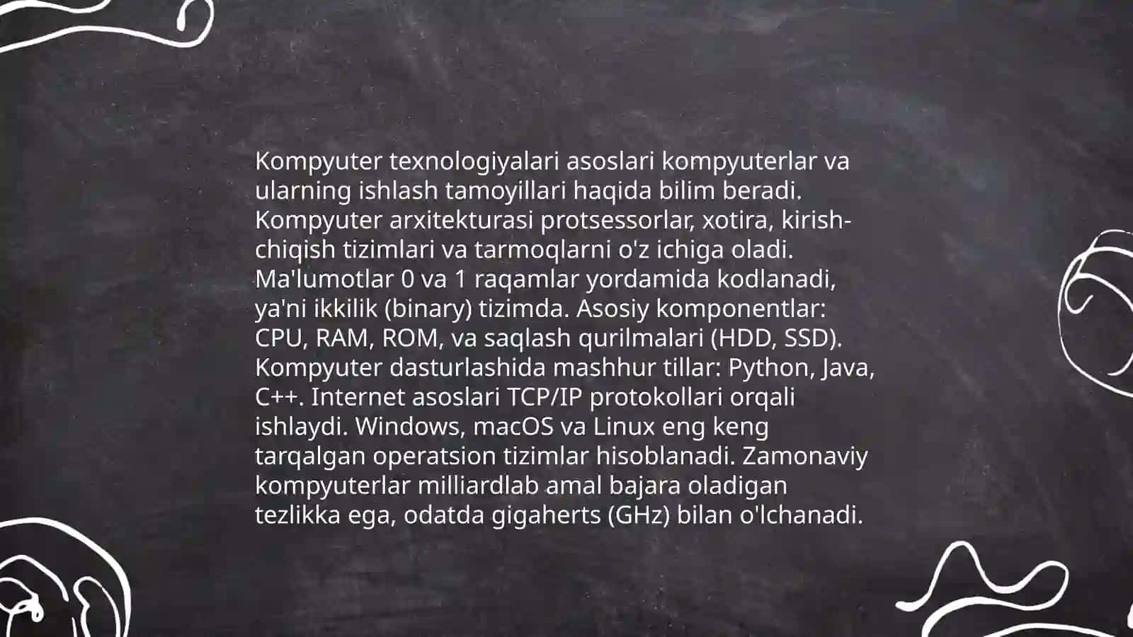 Axborot texnologiyalari va turlari 4