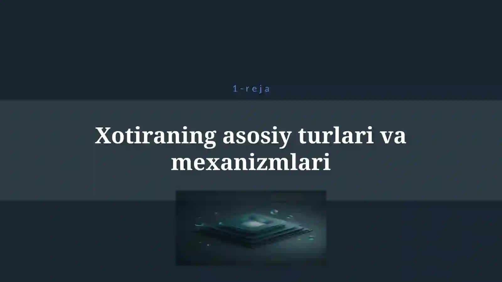 XOTIRA TURLARI 4