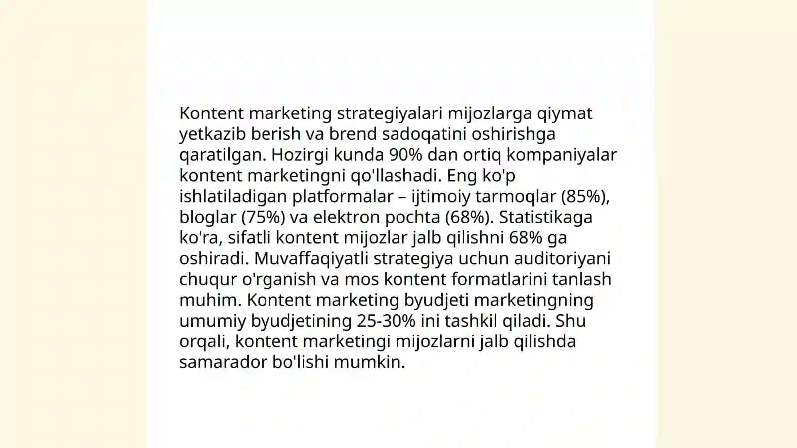 Raqamli marketing vositalari 4