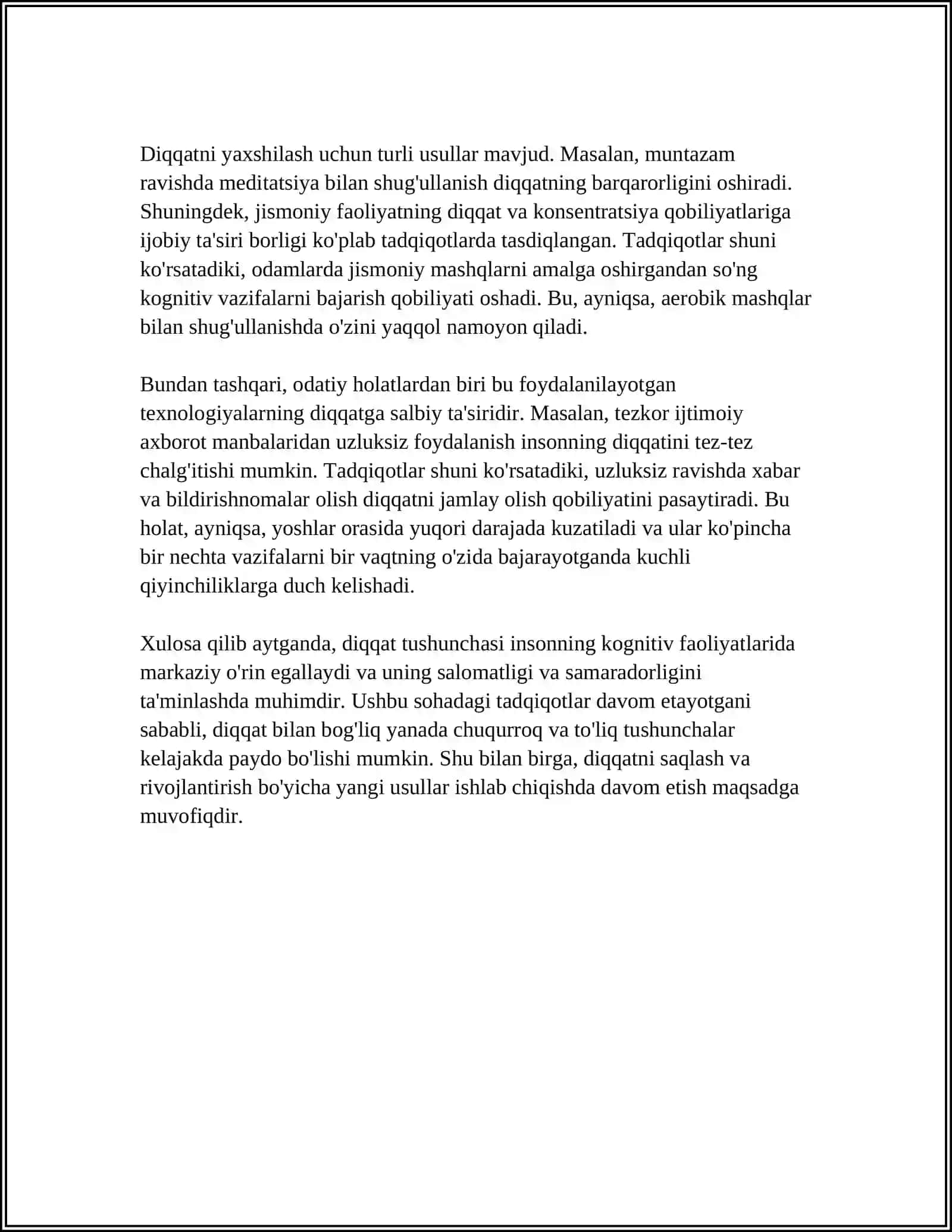 DIQQAT XAQIDA TUSHUNCHA SLAYD 4