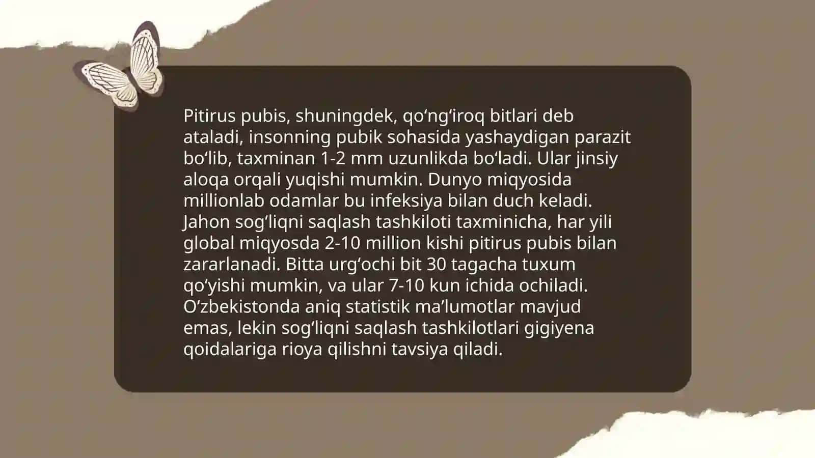 Pitirus pubis biologiyasi 4