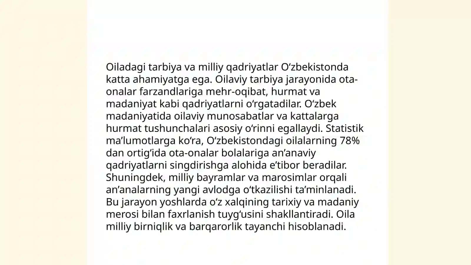 Xalq Pedagogikasi va Farzand Tarbiyasi 4