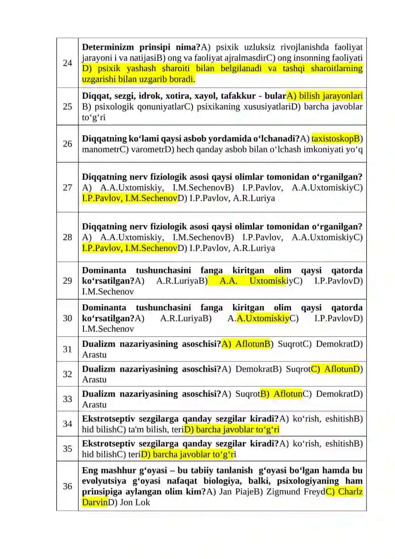 Psixologiya fanining rivojlanishi 4