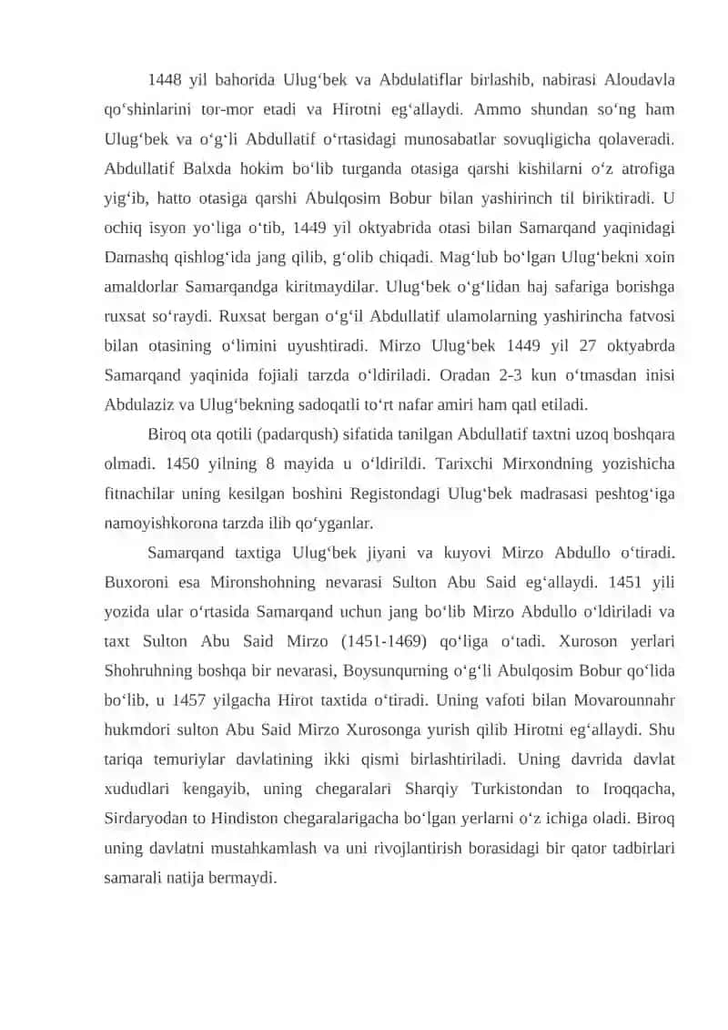 Taxt uchun kurash 4