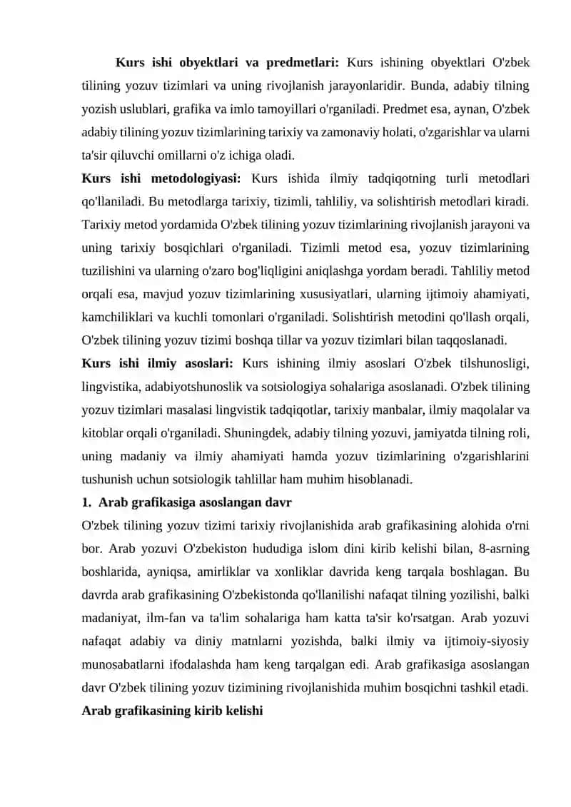 "HOZIRGI O‘ZBEK ADABIY TILI YOZUV TIZIMLARI" 4