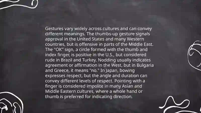 Video material. Extra linguistic issues in cross-cultural communication: images 4