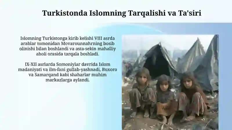 VIII-XIII asrlarda Turkistonda ijtimoiy hayot 4