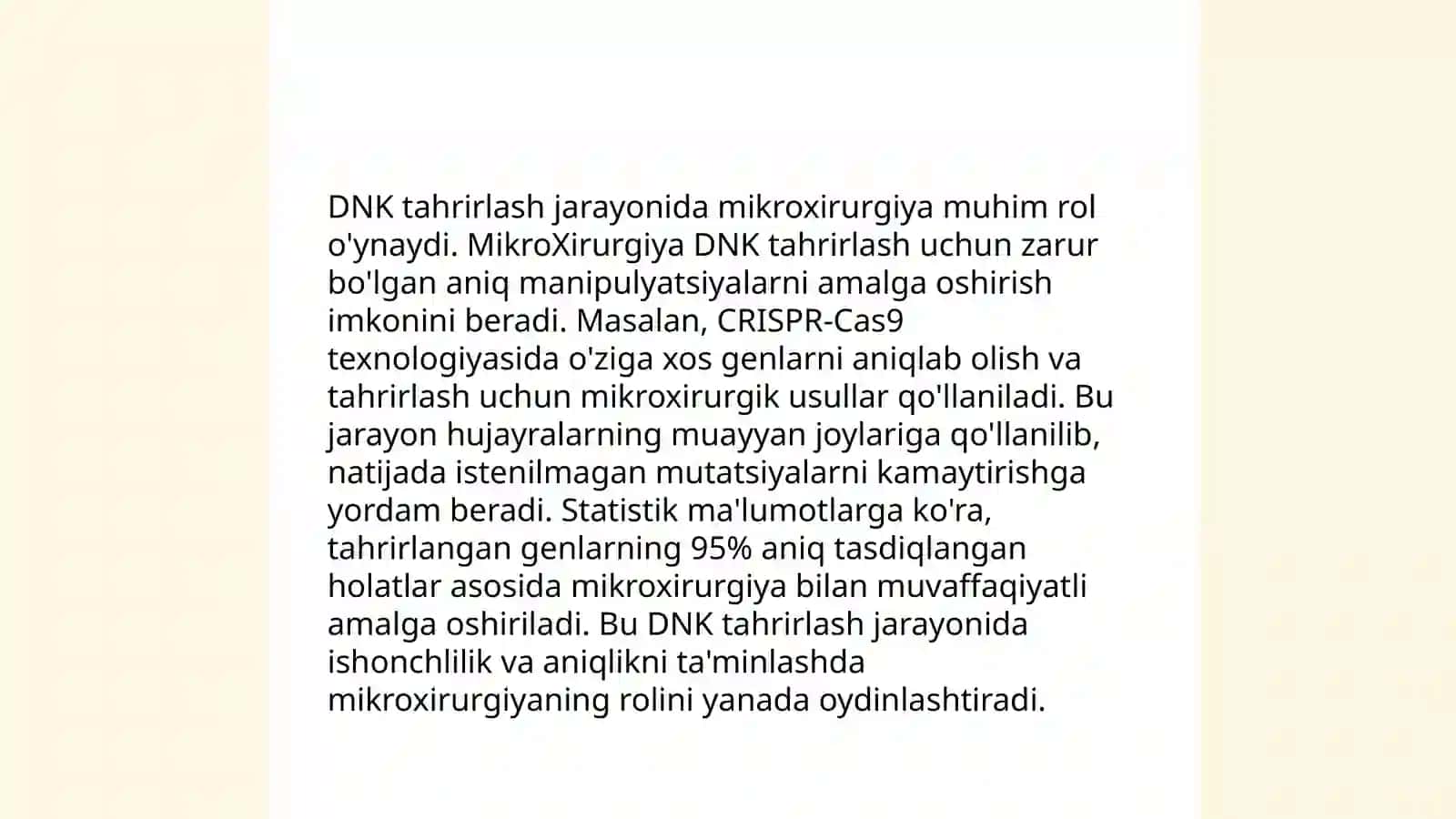 Mikroxirurgiyada gen muxandisligi 4