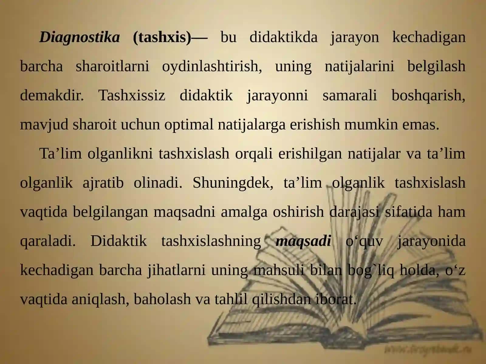O‘quvchilarni bilim, ko‘nikmava malakalarini tashxis etish 4