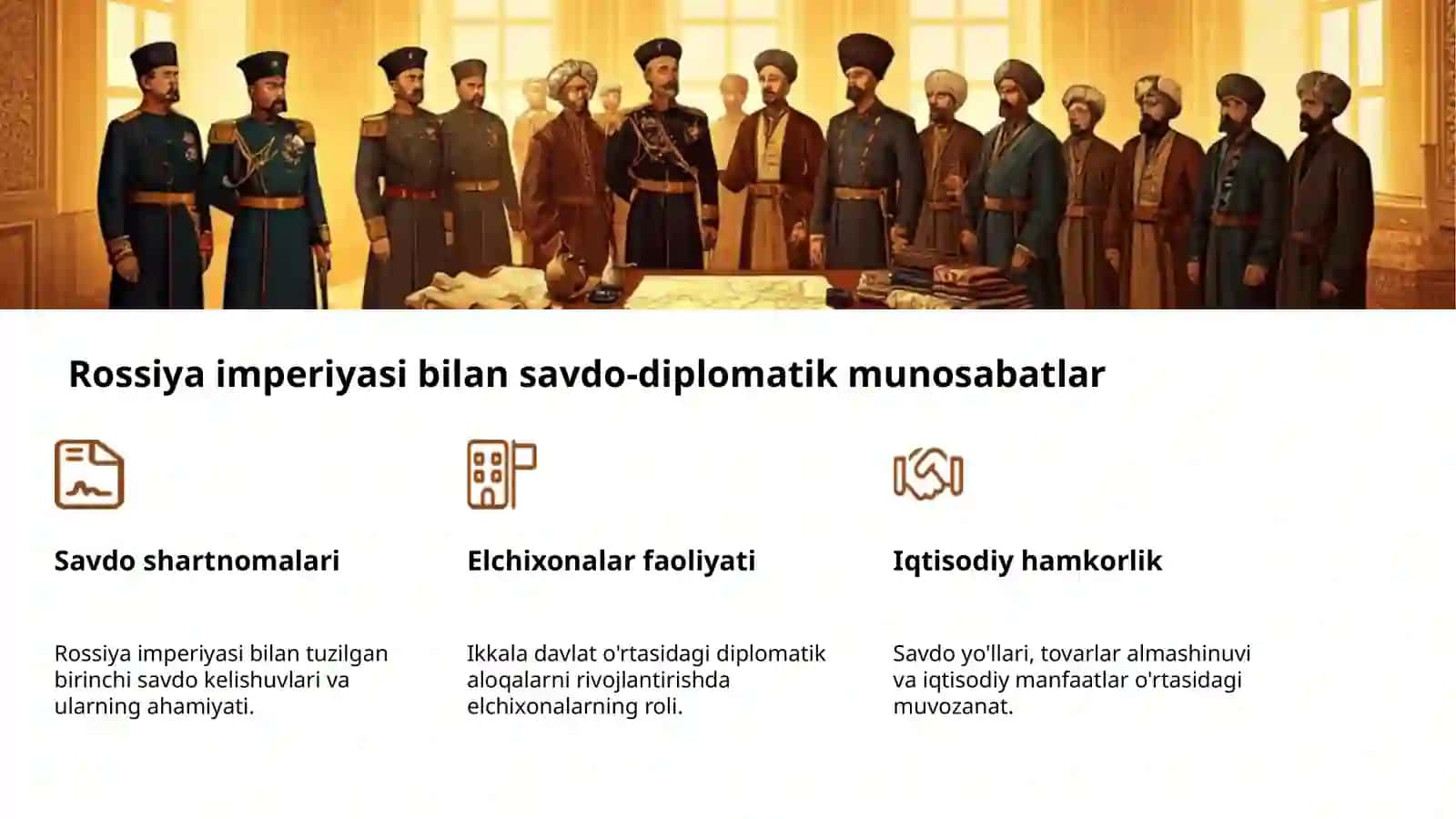 Xonliklararo diplomatik aloqalar va sulh shartnomalari 4