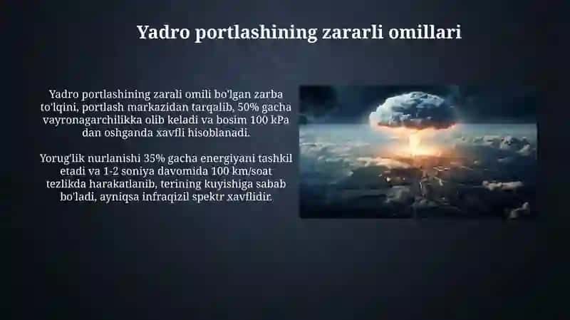 Ommaviy qirg'in qurollarining tasnifi 4