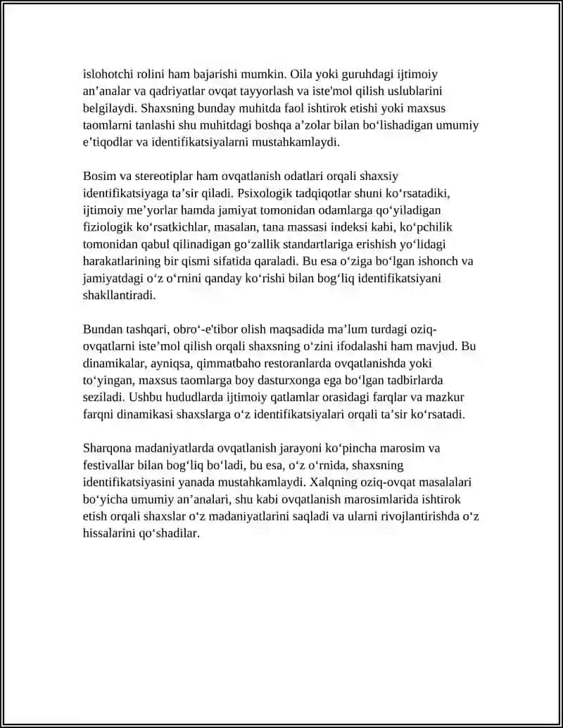 DINNING SHAXSGA PSIXOLOGIK TA'SIRI 4