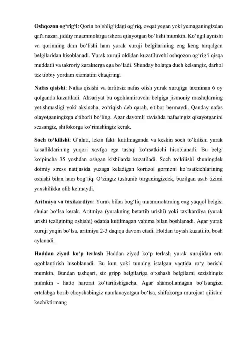 Yurak bezovtaligi 4