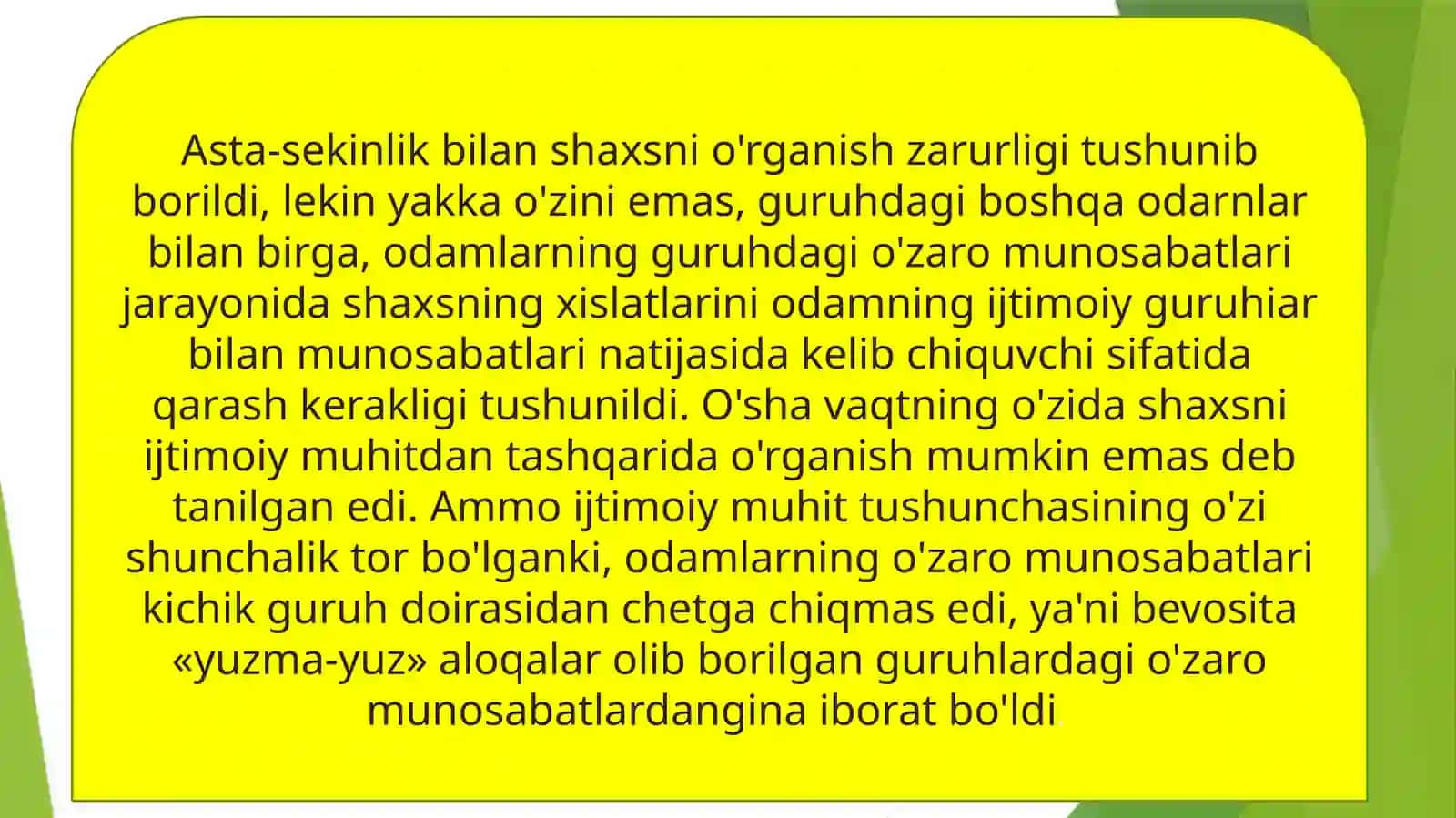 IJTIMOIY PSIXOLOGIYANI O’QITISHNING METODIK USULLARI 4