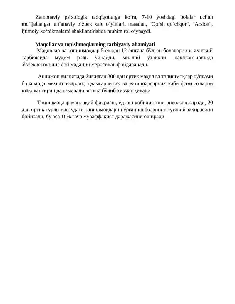 Xalq pedagogikasi manbalari 4