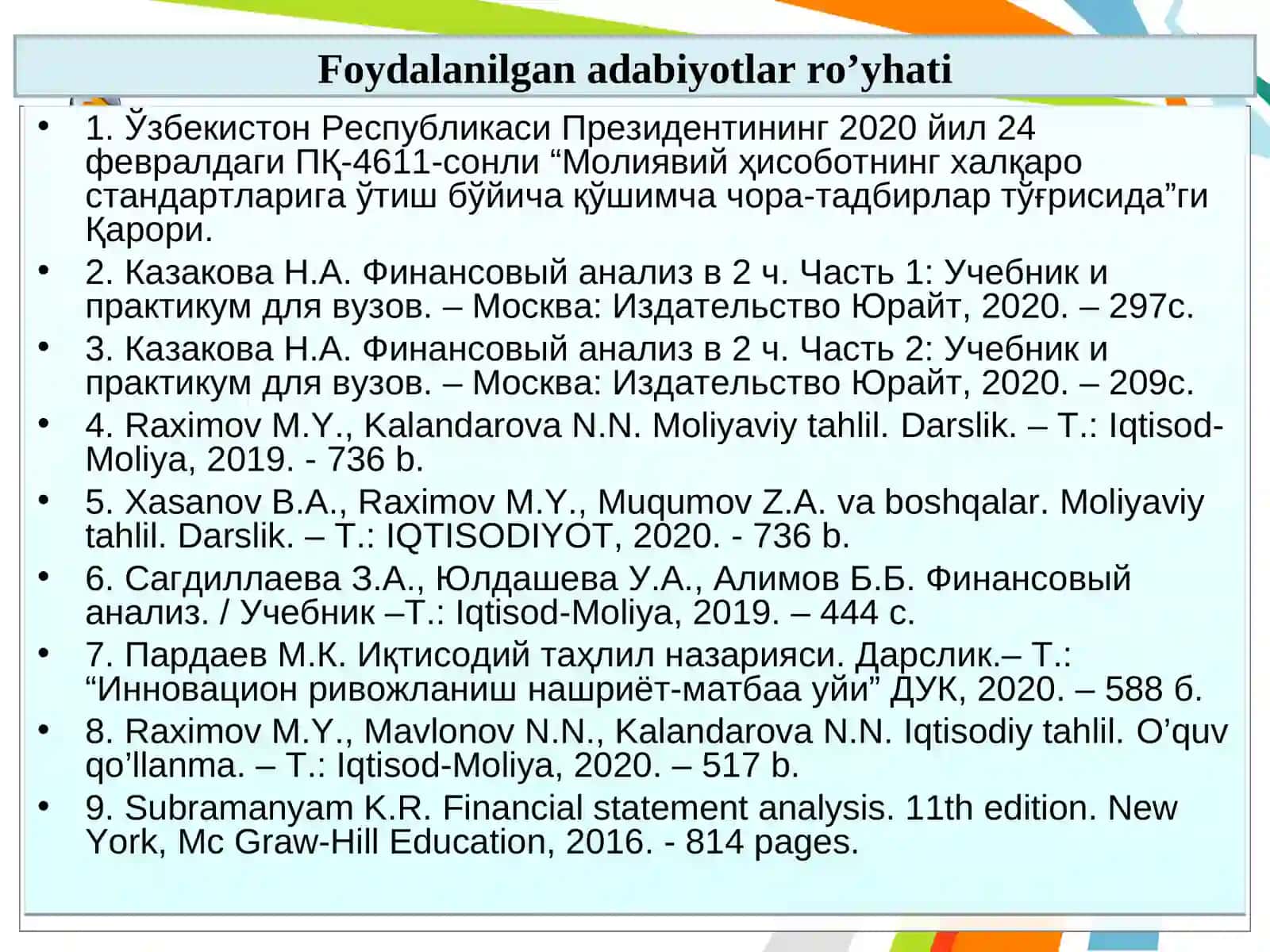 BUXGALTERIYA BALANSI TAHLILI 4