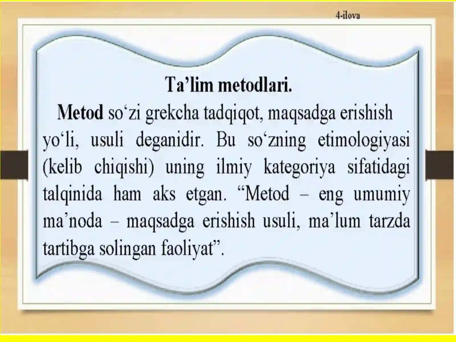 Ta’lim va vositalari 4