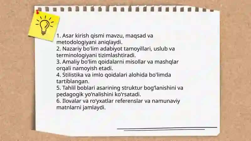 Fitratning “Adabiyot qoidalari” va “Aruz haqida” asarlari 4