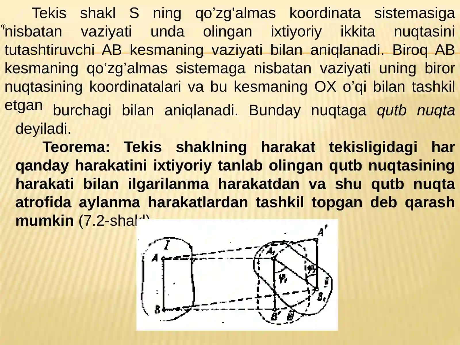 QATTIQ JISMNING TEKISPARALLEL HARAKATI 4