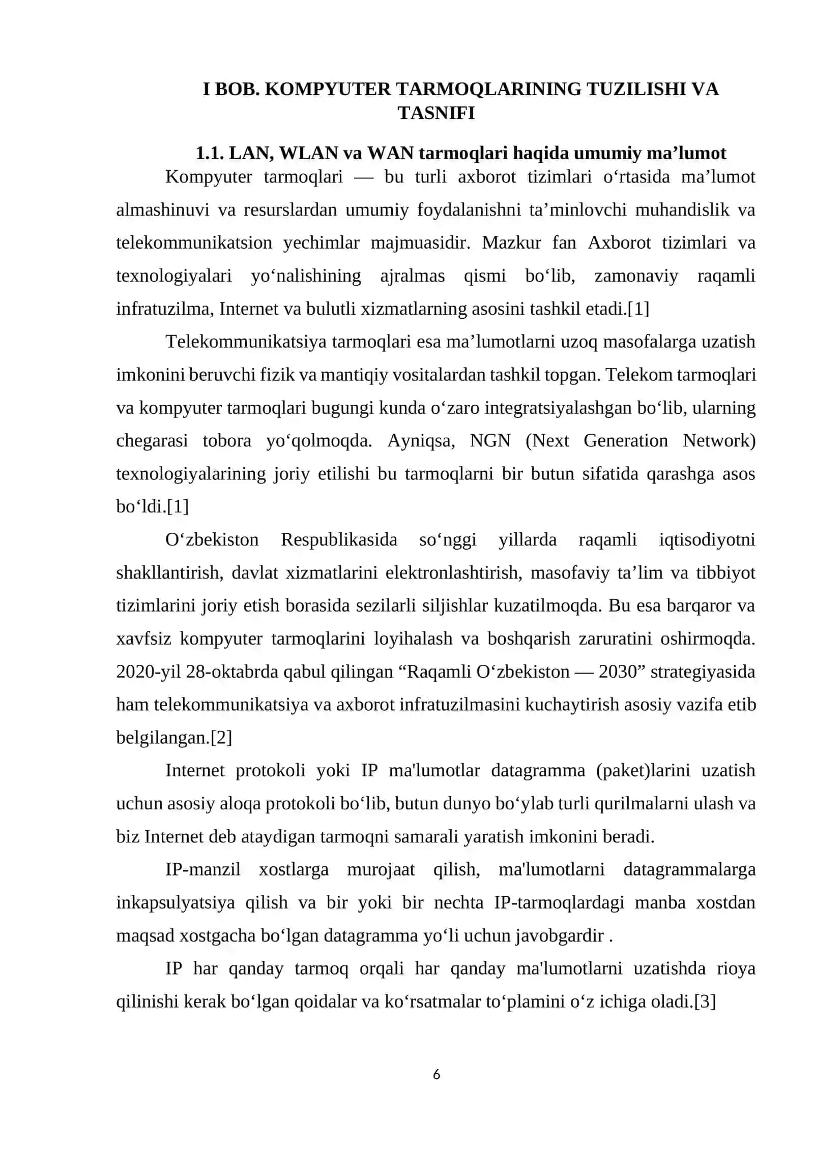 KOMPYUTER TARMOQLARINING TUZILISHI VA TASNIFI 4