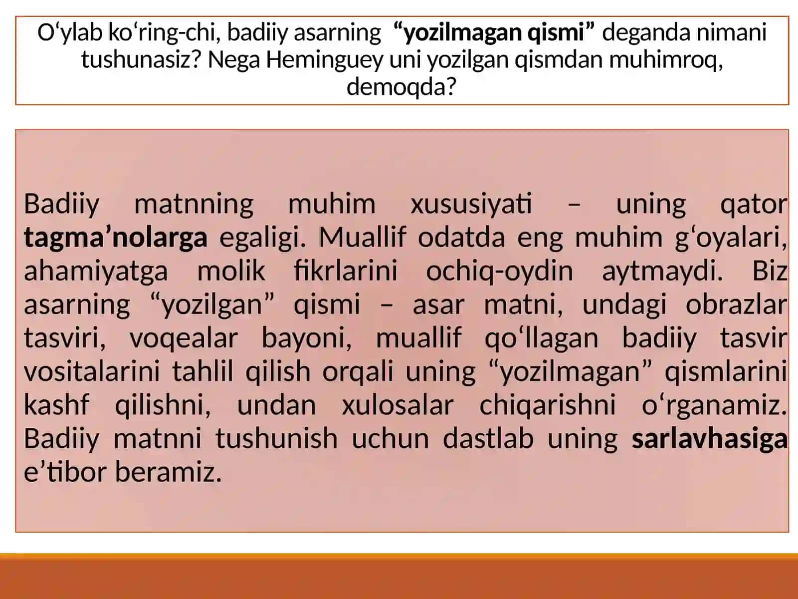 Badiiy tahlil asoslari 4