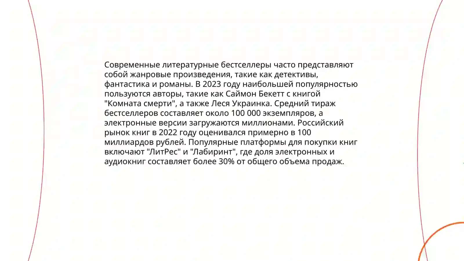 Литературный бестселлер 4