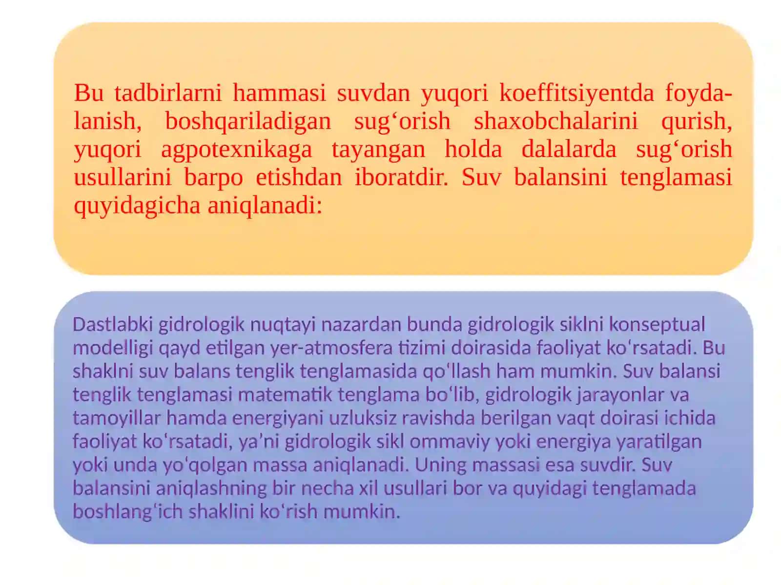 TUPROQ MELIORATSIYASI VA GIDROLOGIYASI 4