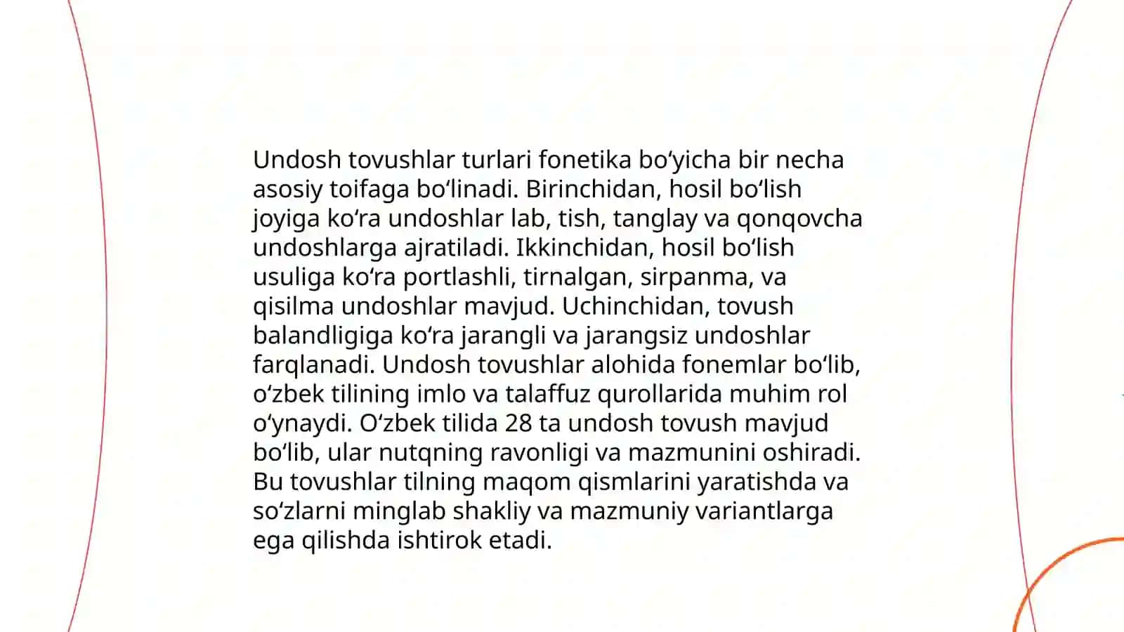 Undosh tovushlar talaffuzi va imlosi 4
