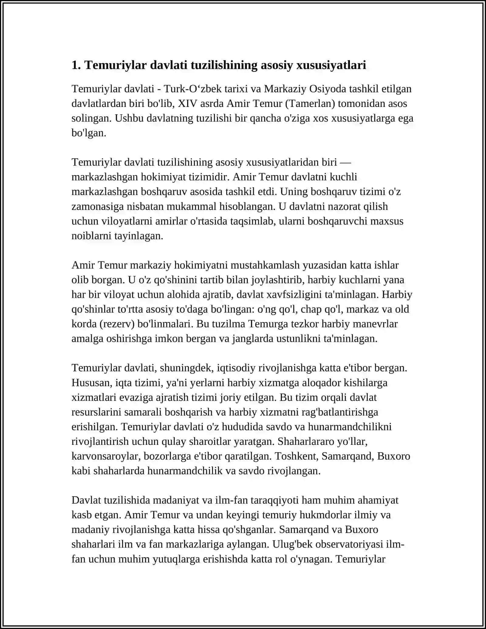 MENEJMENTNING TADRIJIY RIVOJLANISHI 4
