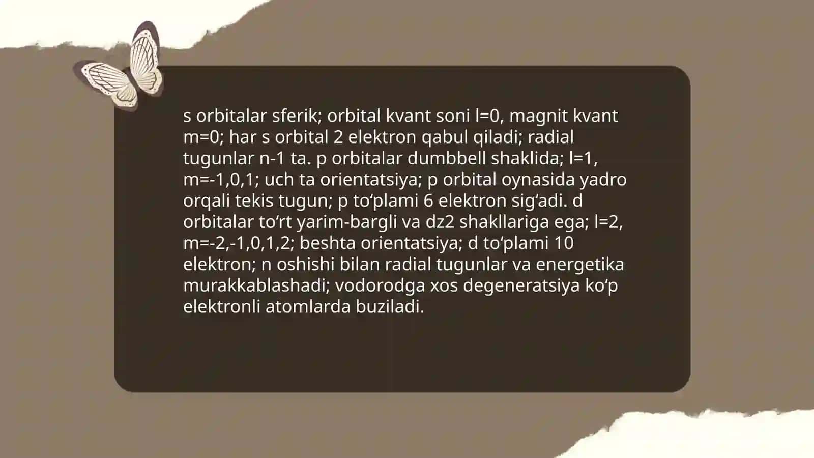 Valent bog'lar nazariyasi 4