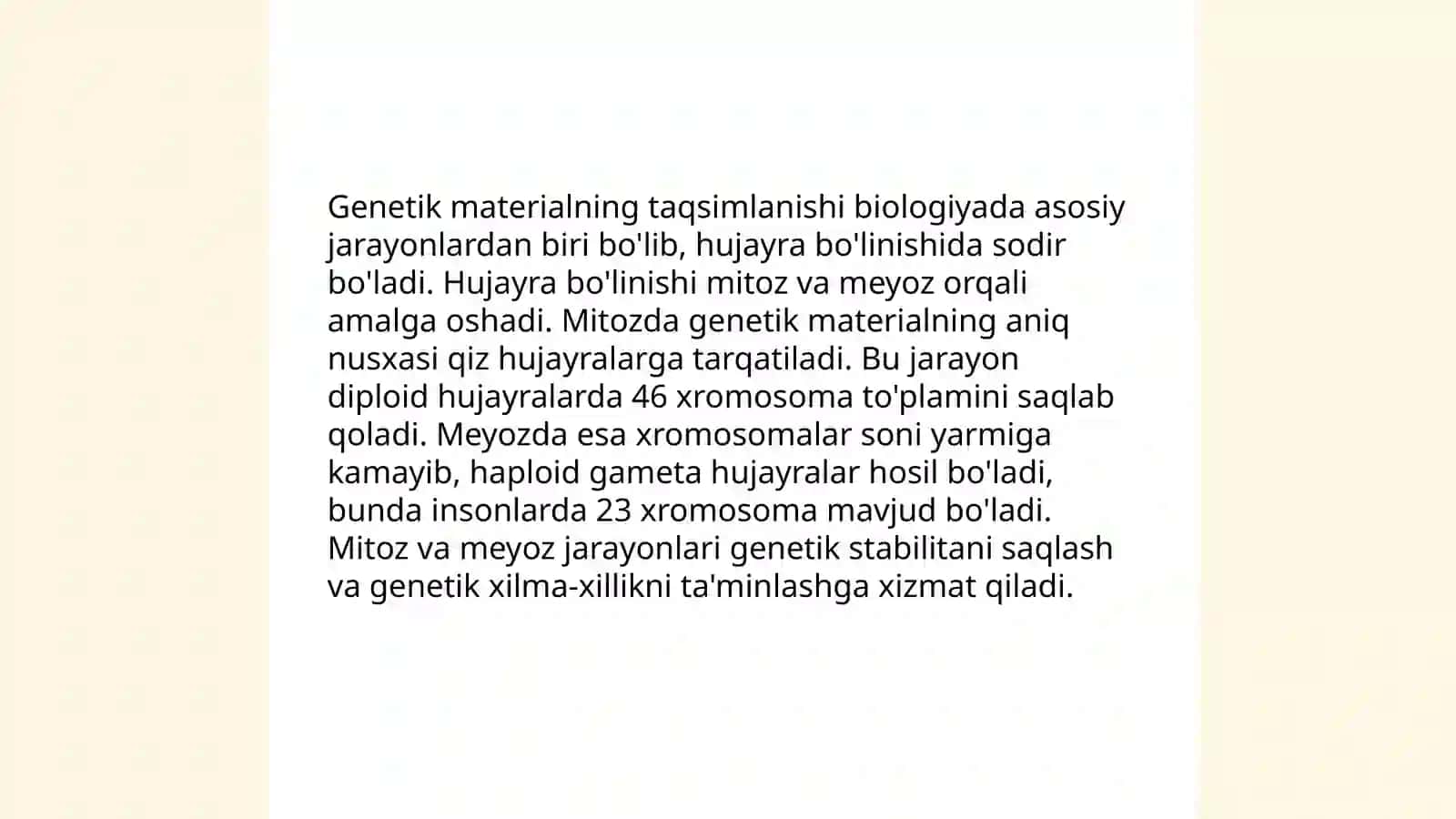 Mitoz va meyoz 4