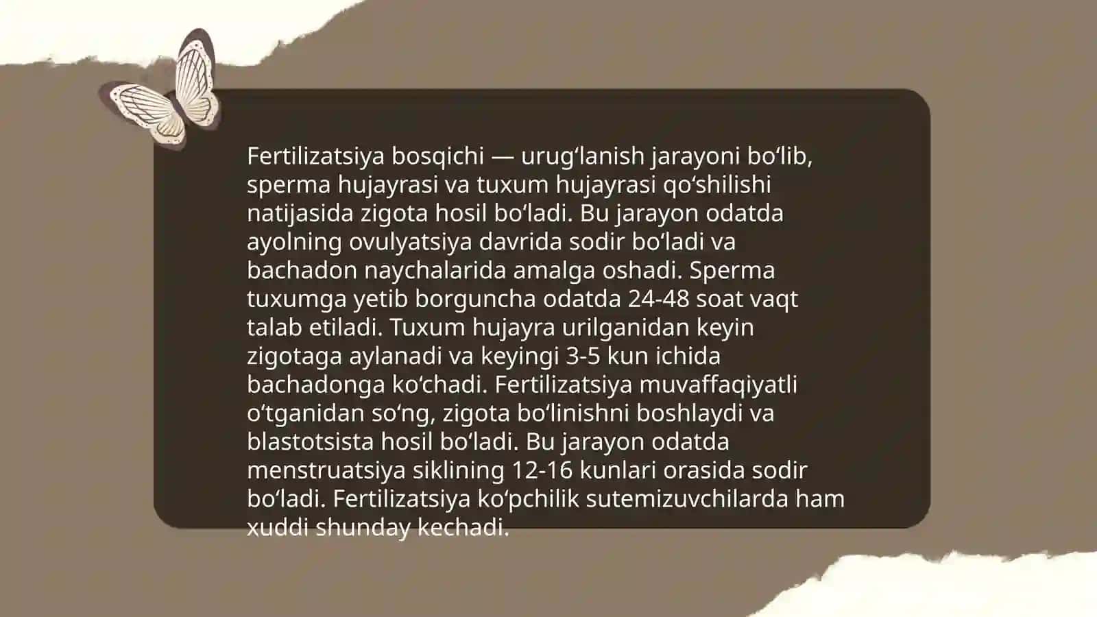 Odam embriogenezining qaltis davrlari 4
