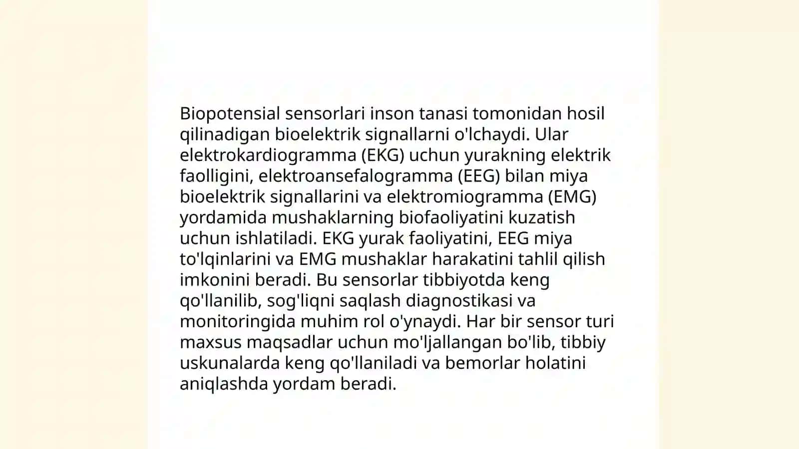 Biopotensiallarni qayd qilish 4