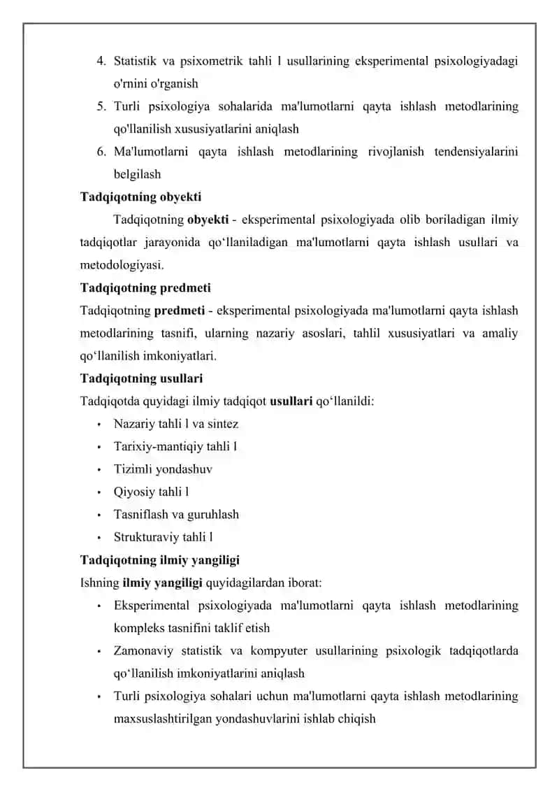 Ma'lumotlarni qayta ishlab chiqish metodlari tasnifi 4