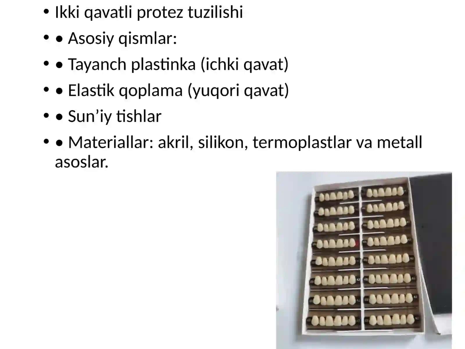 Ikki qavatli tish protezlarni qo‘llash 4