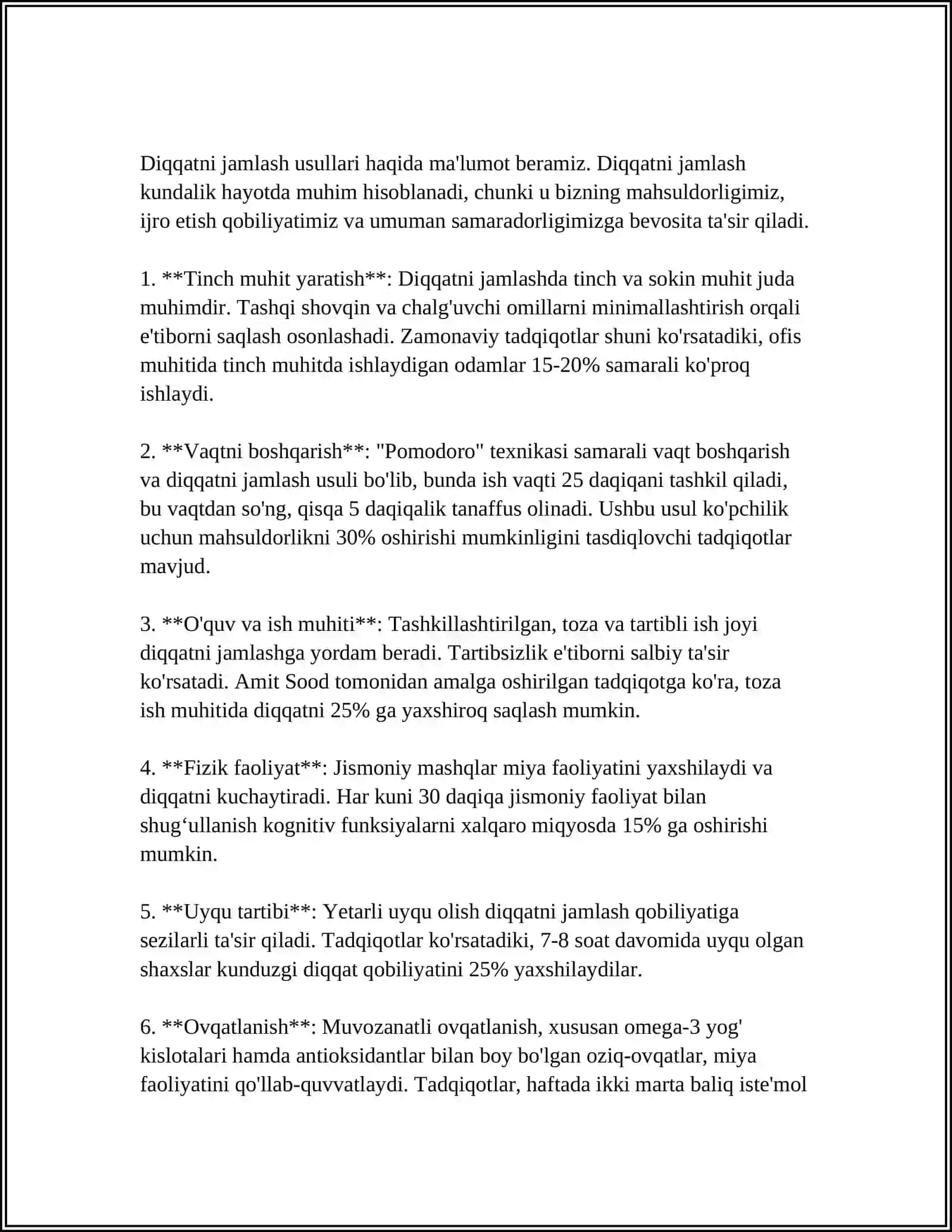 DIQQAT VA ETIBOR 4